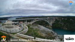 Skradin, řeka Krka, most A1