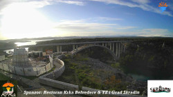 Skradin, řeka Krka, most A1