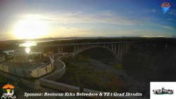 Skradin, řeka Krka, most A1