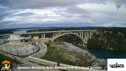 Skradin, řeka Krka, most A1