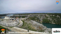 Skradin, řeka Krka, most A1