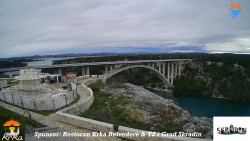 Skradin, řeka Krka, most A1