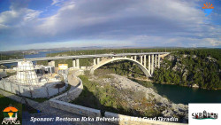 Skradin, řeka Krka, most A1