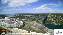 Skradin, řeka Krka, most A1