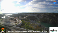 Skradin, řeka Krka, most A1