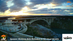 Skradin, řeka Krka, most A1