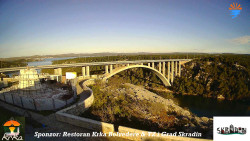 Skradin, řeka Krka, most A1