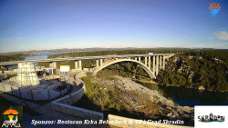 Skradin, řeka Krka, most A1