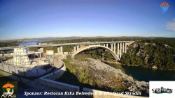 Skradin, řeka Krka, most A1