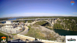 Skradin, řeka Krka, most A1