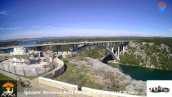 Skradin, řeka Krka, most A1