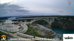 Skradin, řeka Krka, most A1