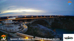 Skradin, řeka Krka, most A1