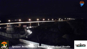 Městečko Skradin - Skradin, řeka Krka, most A1 - 31.3.2026 v 00:15 Městečko Skradin - Skradin, řeka Krka, most A1 - 31.3.2026 v 00:15