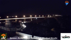 Městečko Skradin - Skradin, řeka Krka, most A1 - 31.3.2026 v 01:15 Městečko Skradin - Skradin, řeka Krka, most A1 - 31.3.2026 v 01:15