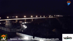 Městečko Skradin - Skradin, řeka Krka, most A1 - 31.3.2026 v 02:30 Městečko Skradin - Skradin, řeka Krka, most A1 - 31.3.2026 v 02:30