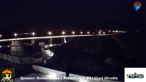 Městečko Skradin - Skradin, řeka Krka, most A1 - 31.3.2026 v 03:30 Městečko Skradin - Skradin, řeka Krka, most A1 - 31.3.2026 v 03:30