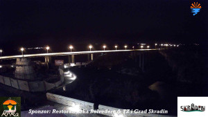 Městečko Skradin - Skradin, řeka Krka, most A1 - 31.3.2026 v 04:15 Městečko Skradin - Skradin, řeka Krka, most A1 - 31.3.2026 v 04:15
