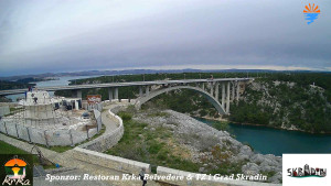 Městečko Skradin - Skradin, řeka Krka, most A1 - 31.3.2026 v 11:30 Městečko Skradin - Skradin, řeka Krka, most A1 - 31.3.2026 v 11:30