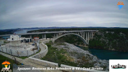 Skradin, řeka Krka, most A1