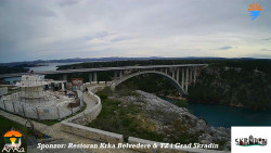 Skradin, řeka Krka, most A1