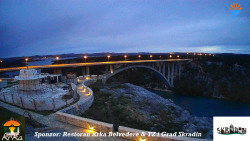 Skradin, řeka Krka, most A1