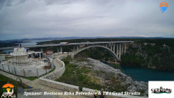 Skradin, řeka Krka, most A1