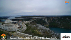Skradin, řeka Krka, most A1