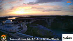 Skradin, řeka Krka, most A1