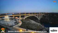 Skradin, řeka Krka, most A1