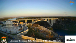 Skradin, řeka Krka, most A1