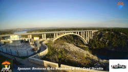 Skradin, řeka Krka, most A1