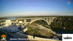 Skradin, řeka Krka, most A1