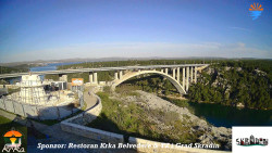 Skradin, řeka Krka, most A1