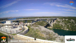 Skradin, řeka Krka, most A1