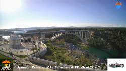 Skradin, řeka Krka, most A1