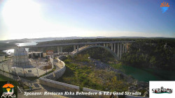 Skradin, řeka Krka, most A1