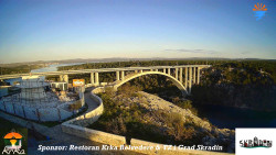 Skradin, řeka Krka, most A1