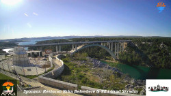 Skradin, řeka Krka, most A1