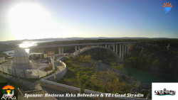 Skradin, řeka Krka, most A1