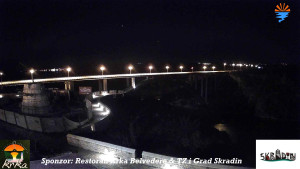 Městečko Skradin - Skradin, řeka Krka, most A1 - 6.4.2026 v 01:30 Městečko Skradin - Skradin, řeka Krka, most A1 - 6.4.2026 v 01:30