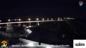 Městečko Skradin - Skradin, řeka Krka, most A1 - 6.4.2026 v 03:45 Městečko Skradin - Skradin, řeka Krka, most A1 - 6.4.2026 v 03:45