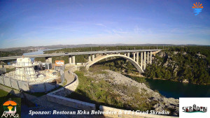 Městečko Skradin - Skradin, řeka Krka, most A1 - 6.4.2026 v 08:15 Městečko Skradin - Skradin, řeka Krka, most A1 - 6.4.2026 v 08:15