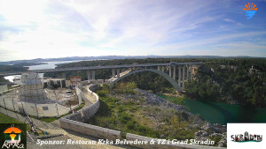 Městečko Skradin - Skradin, řeka Krka, most A1 - 6.4.2026 v 17:00 Městečko Skradin - Skradin, řeka Krka, most A1 - 6.4.2026 v 17:00