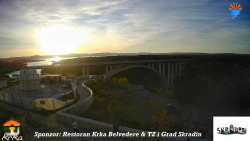 Skradin, řeka Krka, most A1