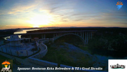 Skradin, řeka Krka, most A1