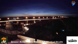 Městečko Skradin - Skradin, řeka Krka, most A1 - 6.4.2026 v 20:30 Městečko Skradin - Skradin, řeka Krka, most A1 - 6.4.2026 v 20:30