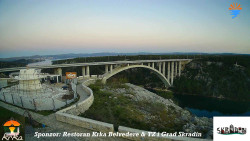 Skradin, řeka Krka, most A1