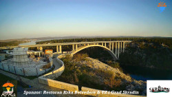 Skradin, řeka Krka, most A1