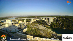 Skradin, řeka Krka, most A1